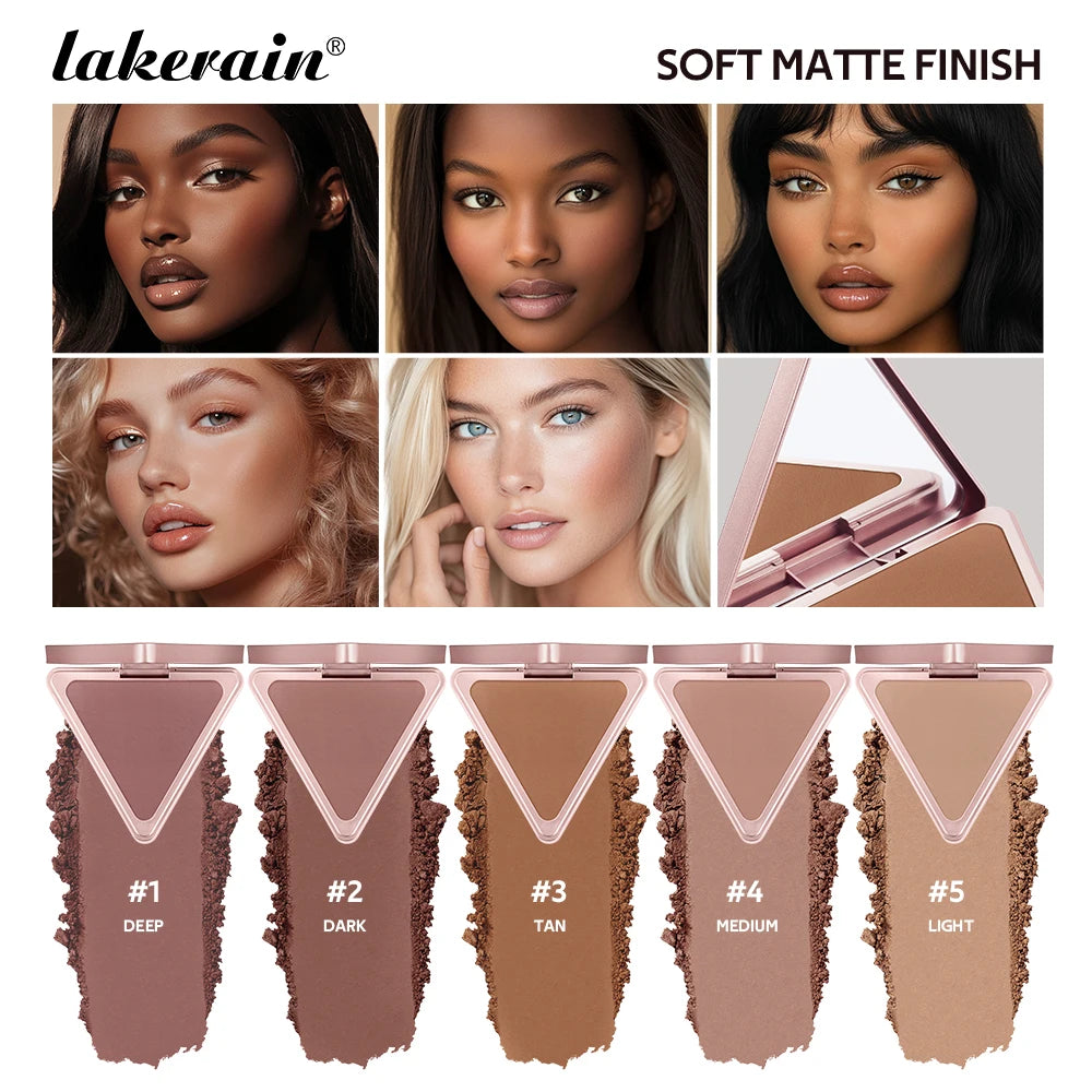 Matte Bronzing Powder for Face Contouring and Shading