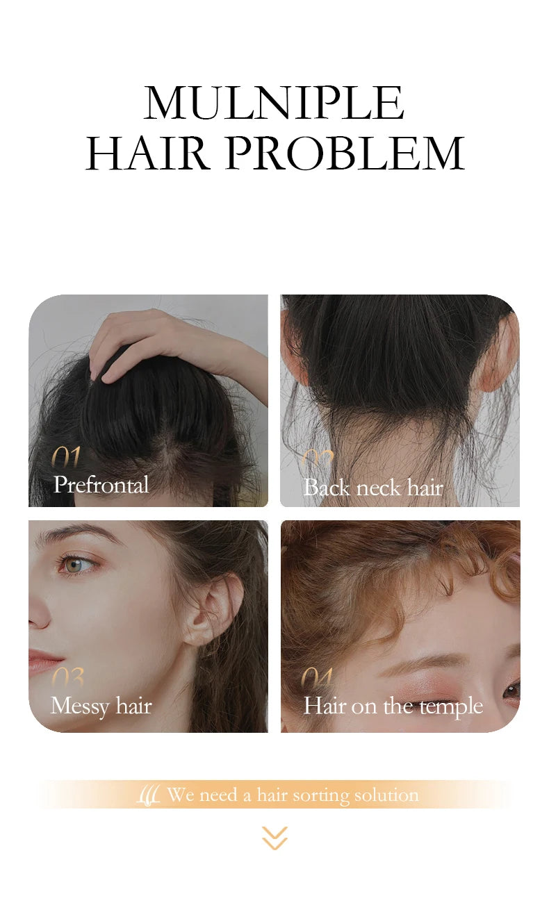 Meidian Hair Wax Stick Long Lasting Flyaway Tamer for Sleek Hairstyles