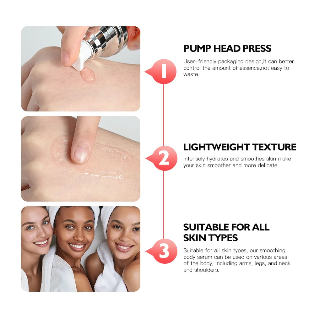 Smoothing Body Serum for Intensive Hydration and Skin Elasticity - 3