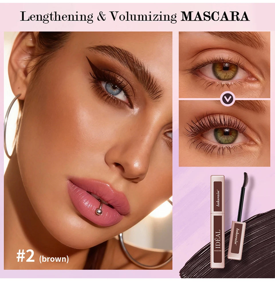 Waterproof Lengthening and Volumizing Mascara