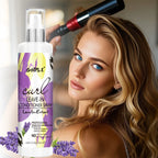 Goiple Lavender Curl Hair Care Set Leave In Conditioner Heat Protectant