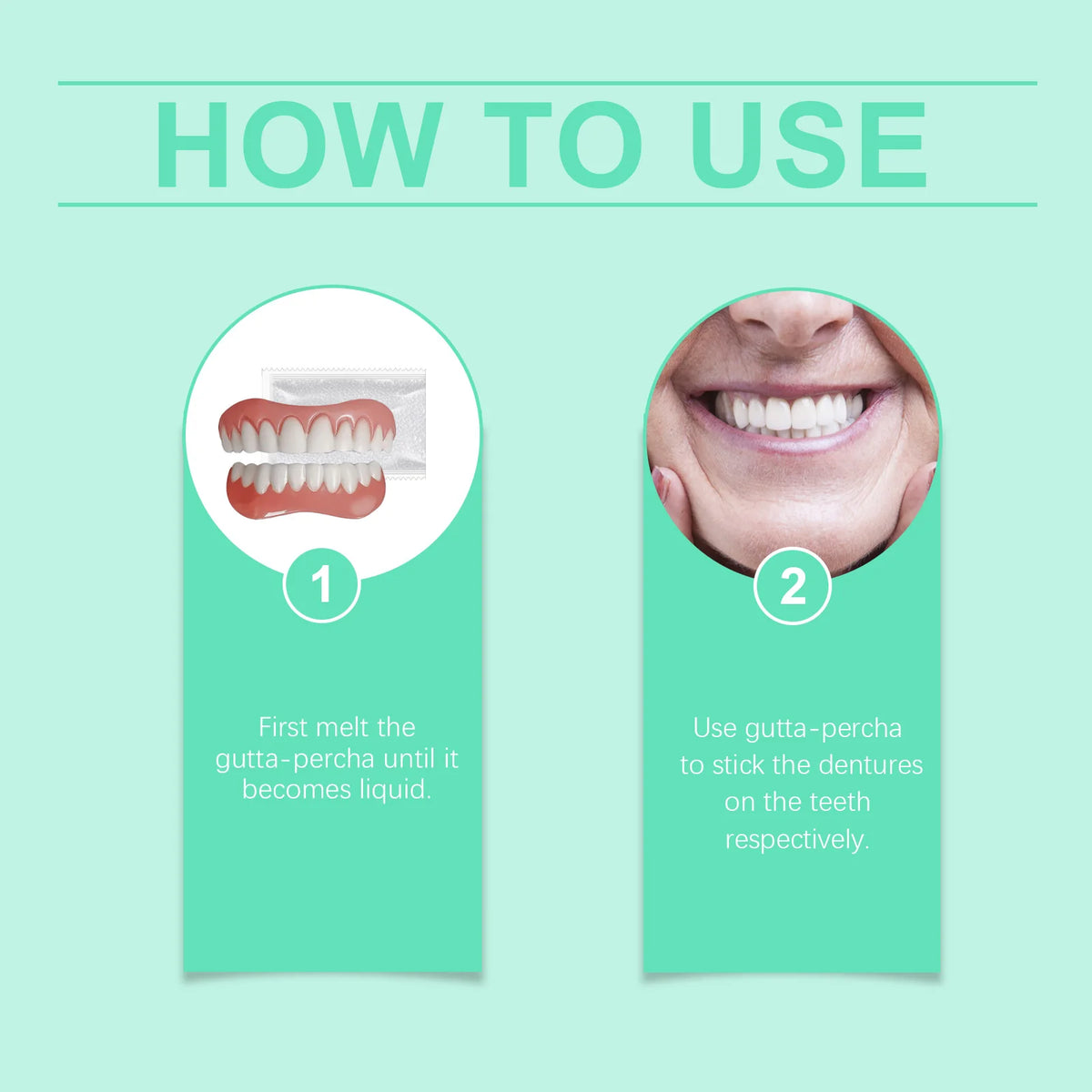 Flexible Silicone Cosmetic Dentures for Natural Smile