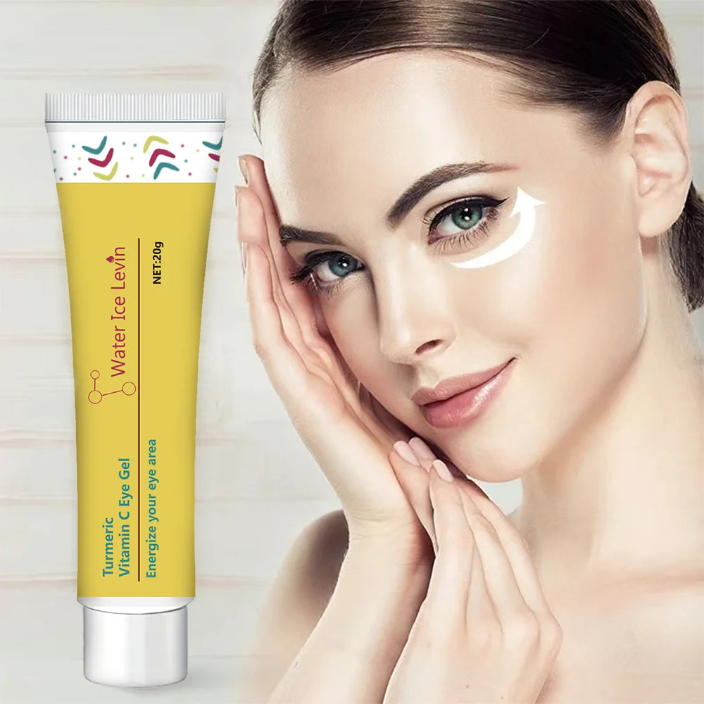Turmeric Vitamin C Eye Cream Dark Circle Remover and Firming Serum