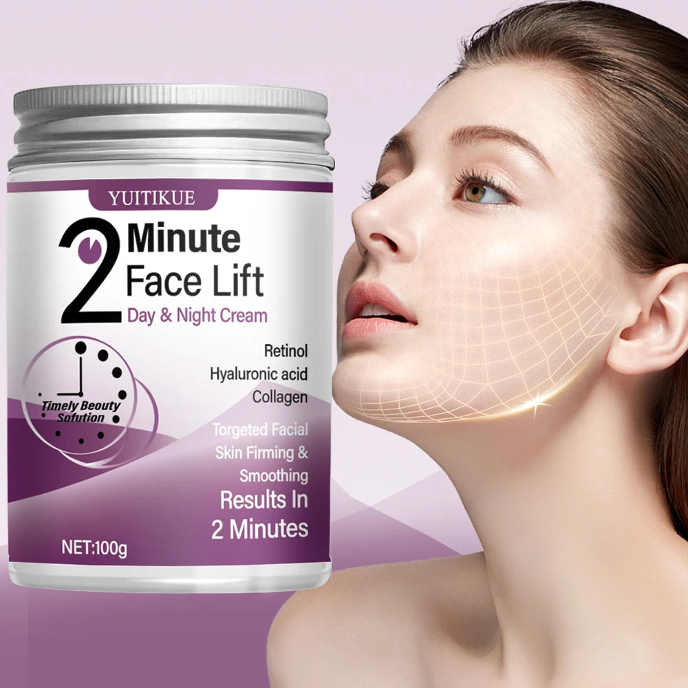 YUITIKUE 2 Minute Face Lift Cream Retinol Collagen Firming Moisturizer - 5
