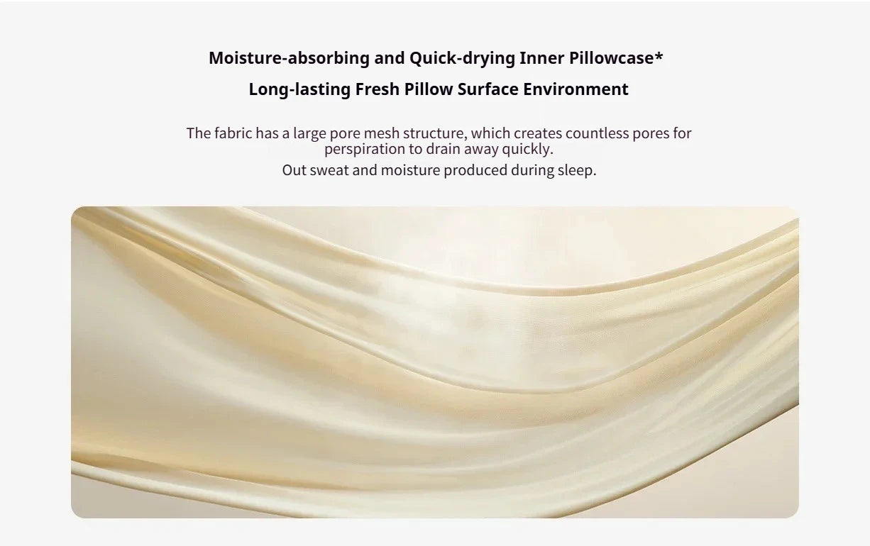 Mijia Natural Latex Pillow Pro Orthopedic Neck Support Sleep Bedding - 17