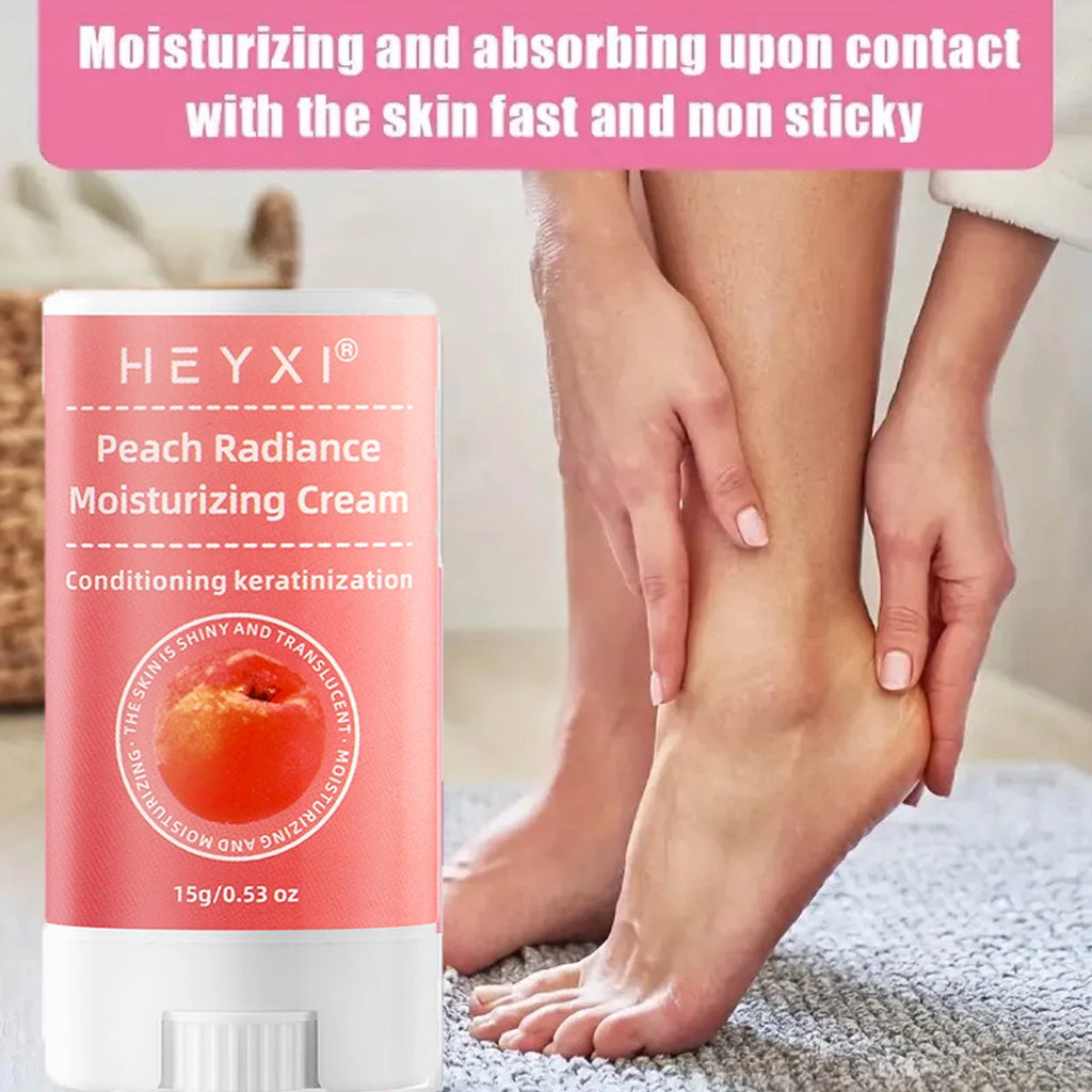 Heyxi Peach Moisturizer Stick Hydrating Smoothing Foot Cream