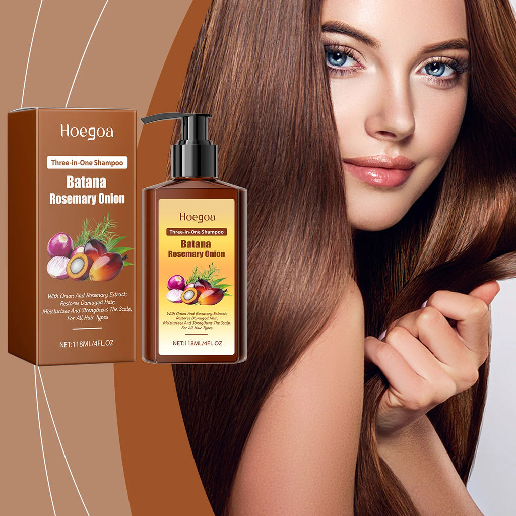Batana and Rosemary Hair Growth Shampoo for Damaged Hair