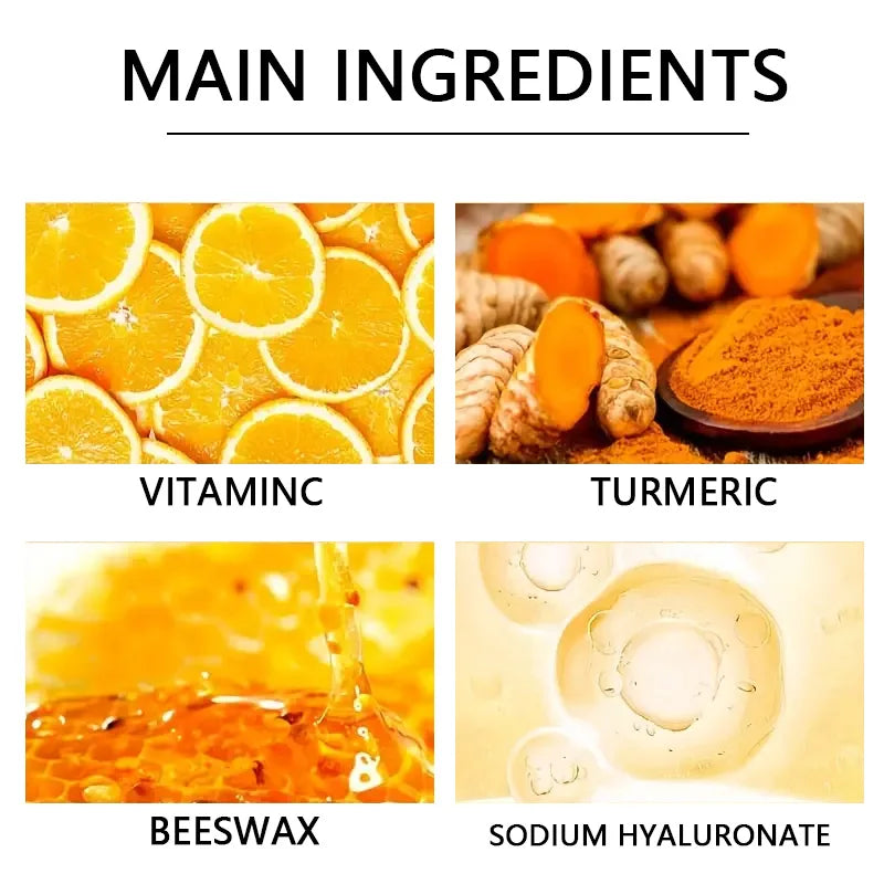 Vitamin C and Turmeric Hand and Foot Peel Mask Exfoliating Treatment - 2