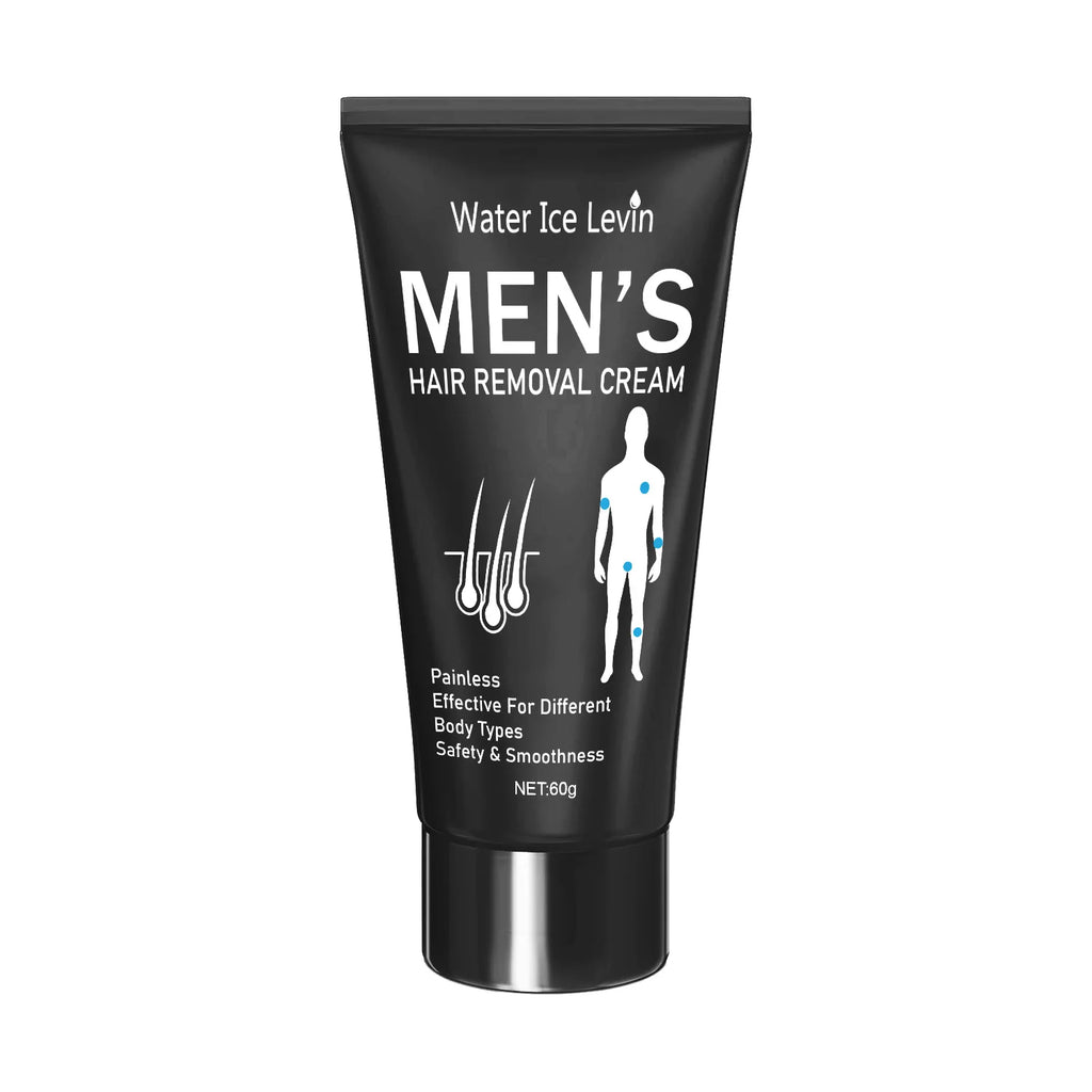 Water Ice Levin Painless Hair Removal Cream for Men 60g