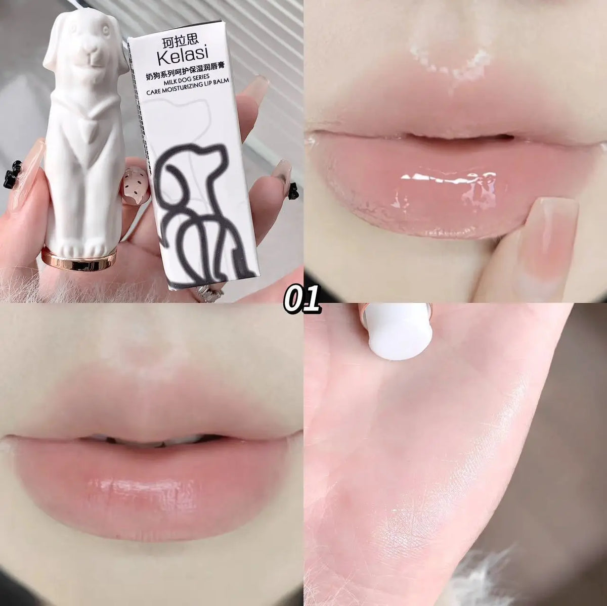 Baby Dog Moisturizing Lip Balm Vitamin E Hydrating Lip Care Stick