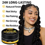 Edge Control Wax and Hair Styling Wax Stick Set with Combs
