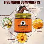 Horse Oil Cream Bee Venom Warming Joint and Skin Nourishing Balm 50g