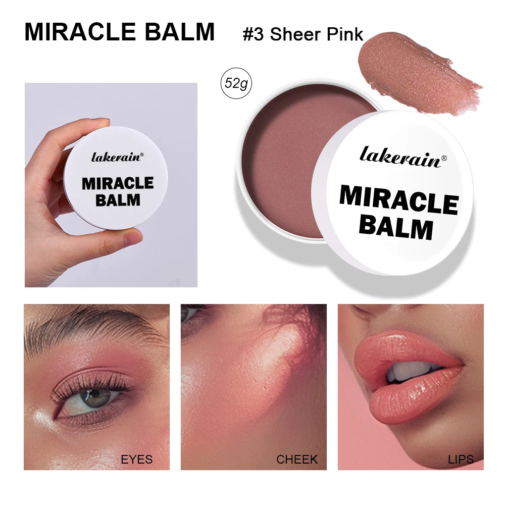 Multi-Purpose Tinted Miracle Balm for Cheeks and Lips - 25