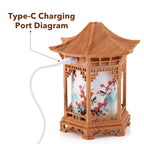 Oriental Pavilion Desktop Humidifier with Night Light
