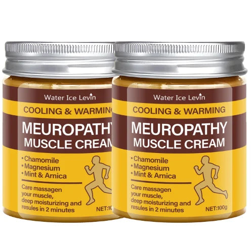 Neuropathy Muscle Cream Cooling Warming Magnesium Recovery Balm 100g - 8