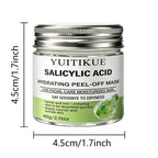 YUITIKUE Salicylic Acid Peel Off Mask Deep Pore Cleansing Facial Treatment