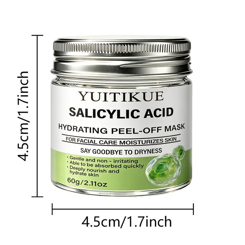YUITIKUE Salicylic Acid Peel Off Mask Deep Pore Cleansing Facial Treatment