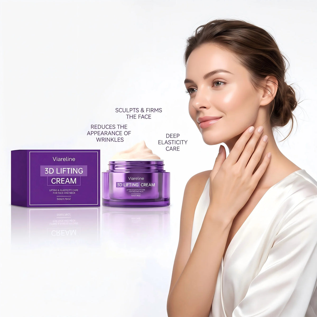 3D Lifting Cream for Face and Neck Firming and Smoothing