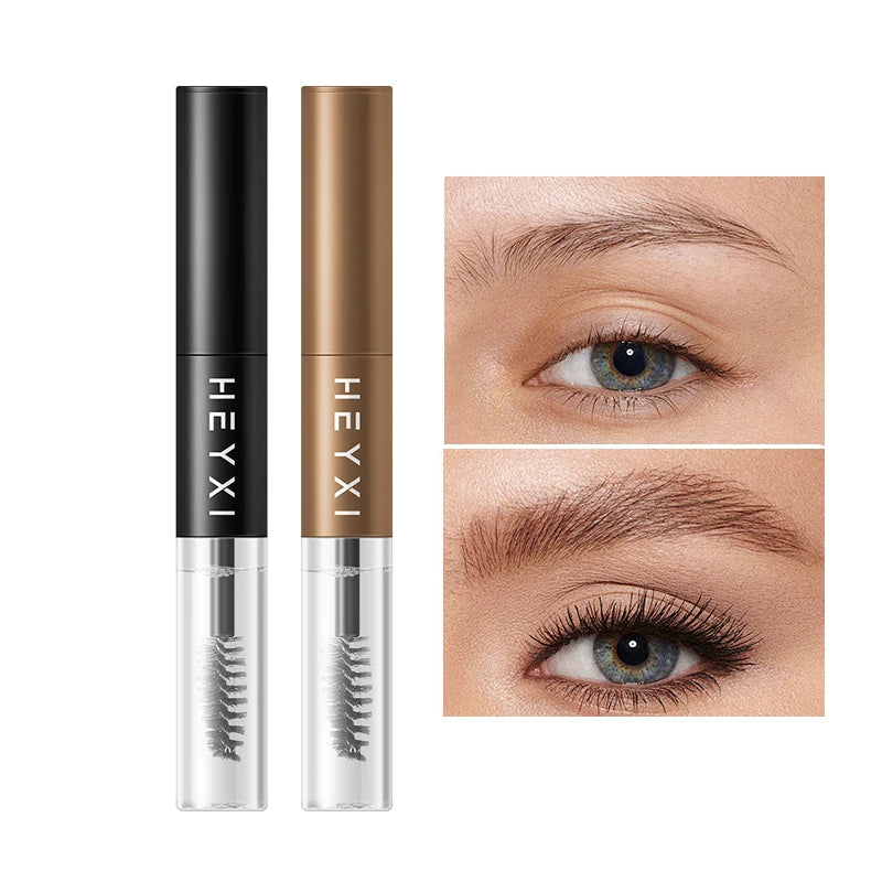 HEYXI Double Ended Eyebrow Dye Waterproof Long Lasting Brow Gel - 3