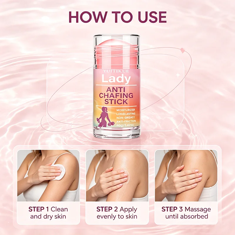 Anti Chafing Balm Stick Sweat Resistant Skin Protection for Women - 2