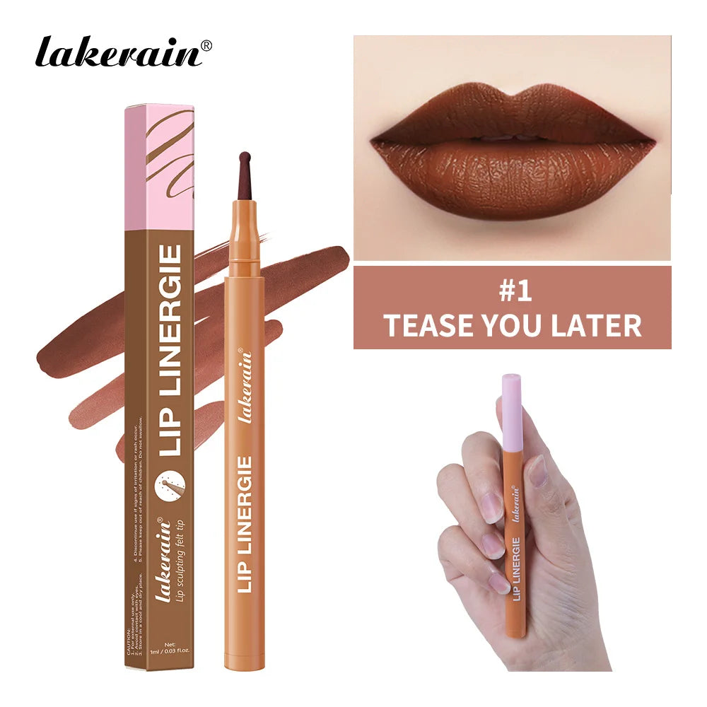 Dual-Sided Long-Lasting Lip Contour Stain and Liner - 33