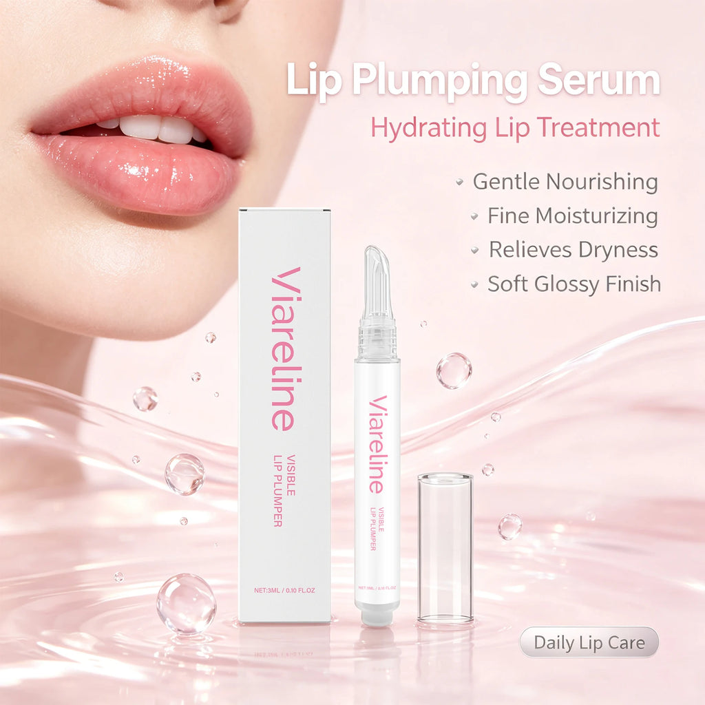 Hydrating Lip Plumper Serum for Smooth and Fuller Lips