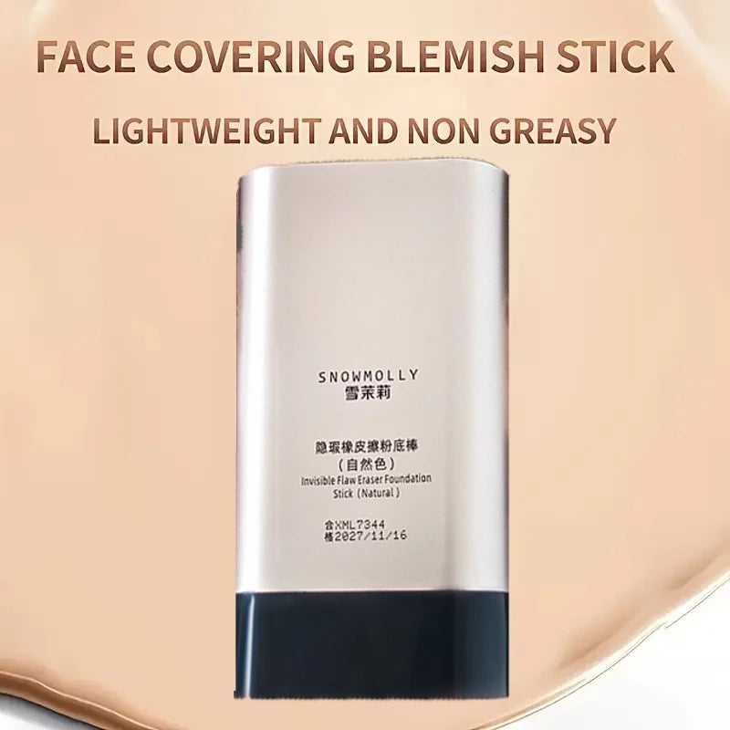 SNOWMOLLY Waterproof Foundation Stick Full Coverage Concealer