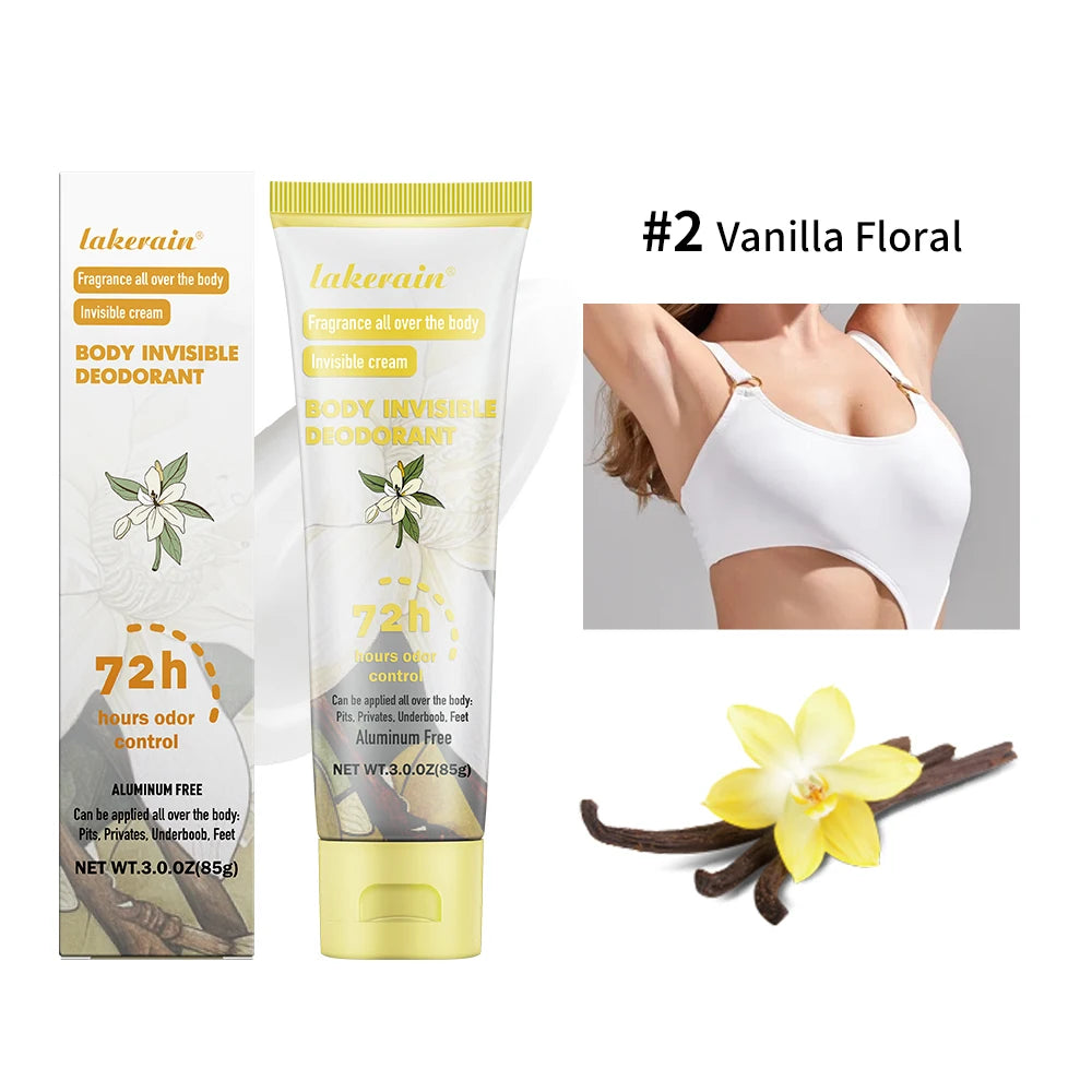 Invisible Full Body Deodorant Cream