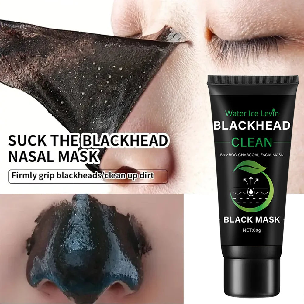 Bamboo Charcoal Blackhead Remover Face Mask Deep Cleansing Peel Off