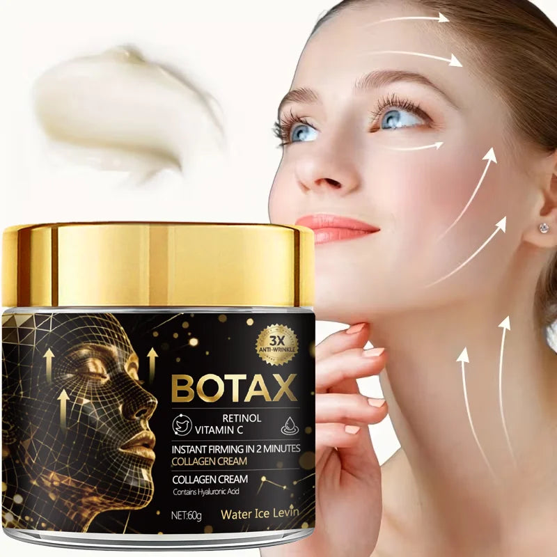 Water Ice Levin Collagen Retinol Firming Cream Anti Aging Face Moisturizer
