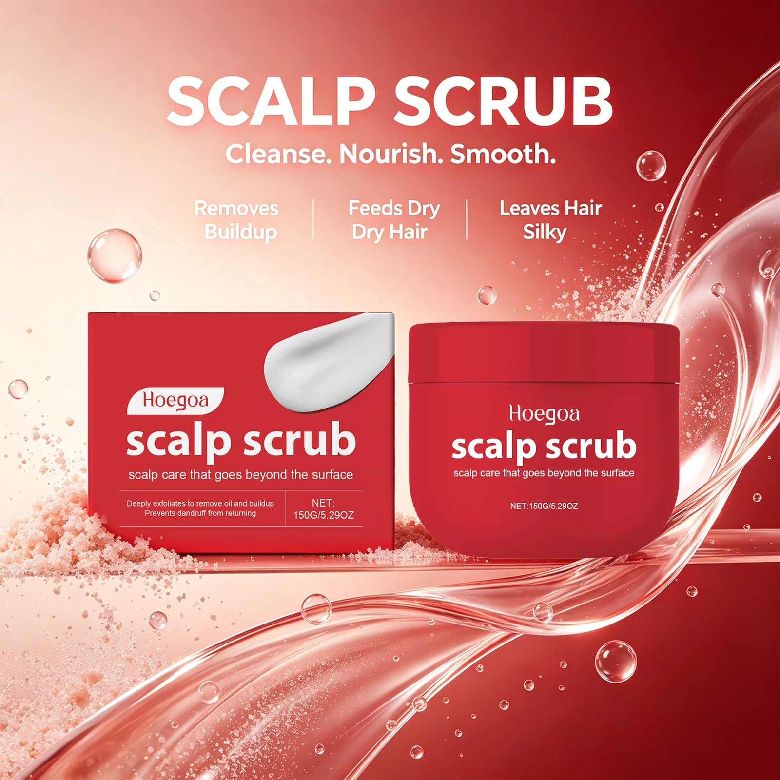 Deep Cleansing Scalp Exfoliator for Dandruff and Oily Hair - 5