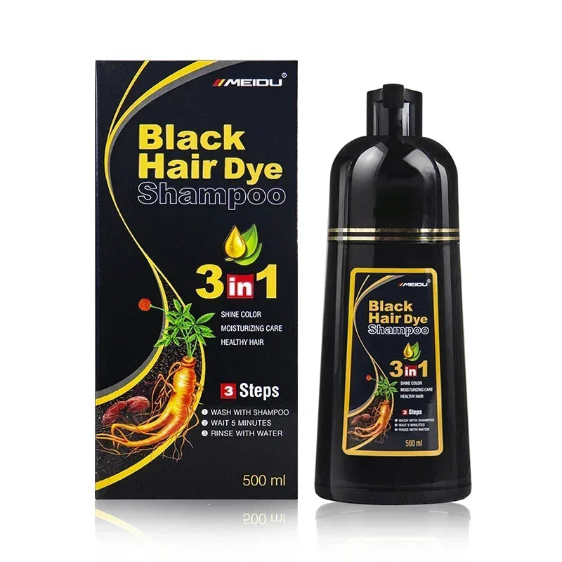 3 In 1 Herbal Hair Dye Shampoo 500ml