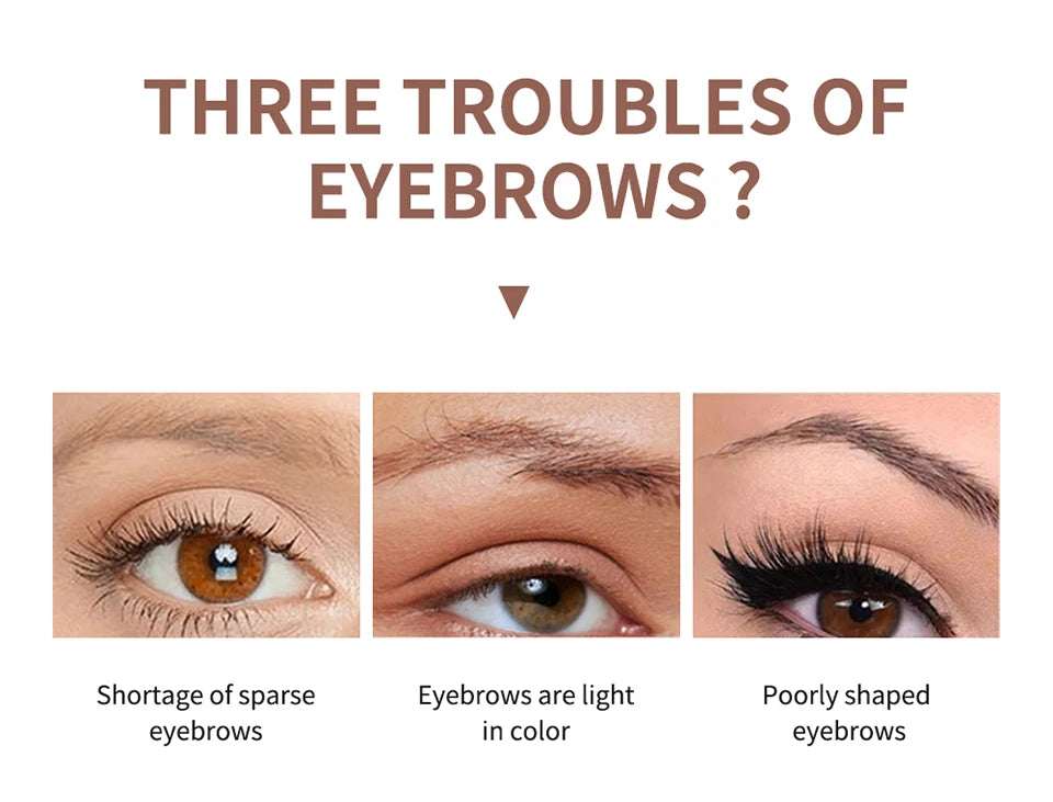 Waterproof Peel-Off Eyebrow Tint Gel for Long-Lasting Brows