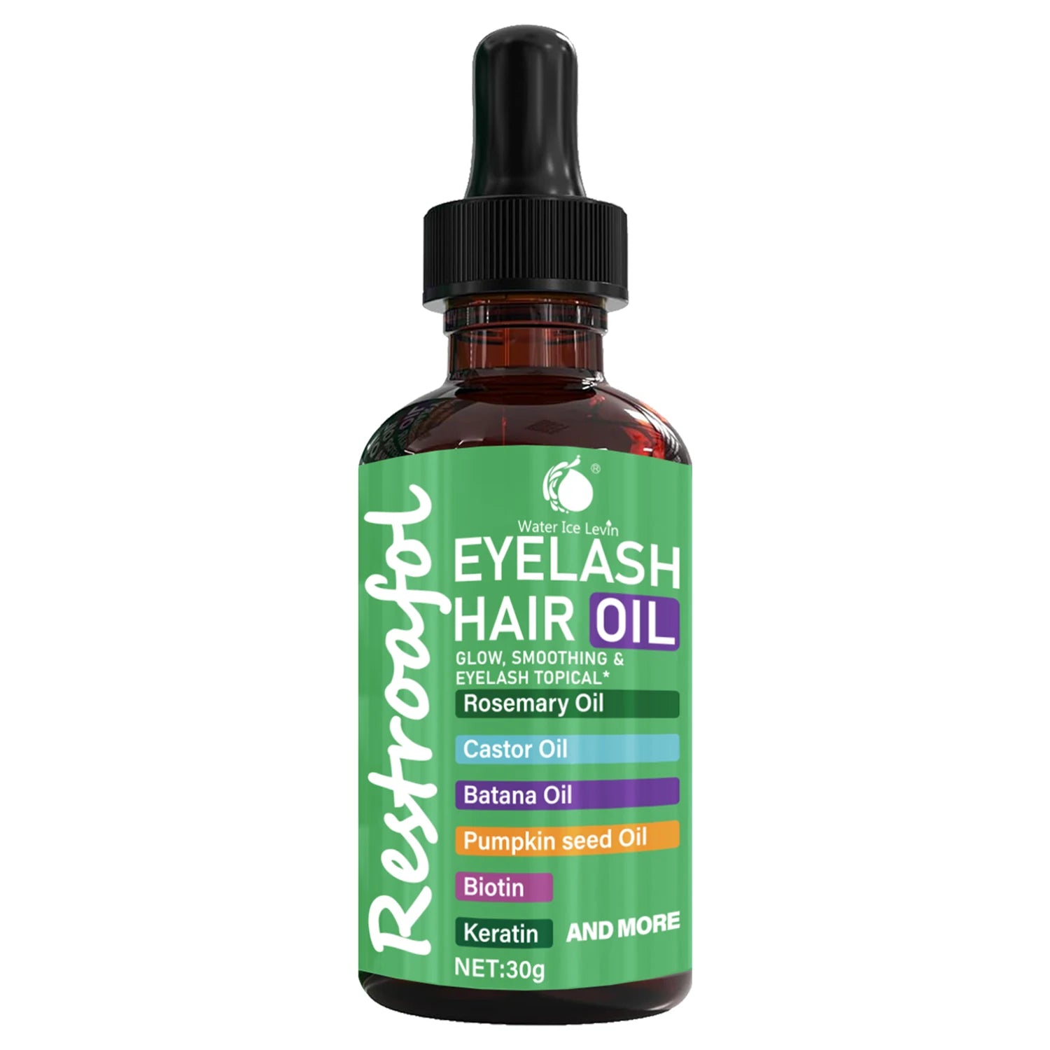 Restroafol Eyelash and Hair Growth Oil with Castor and Rosemary - 7