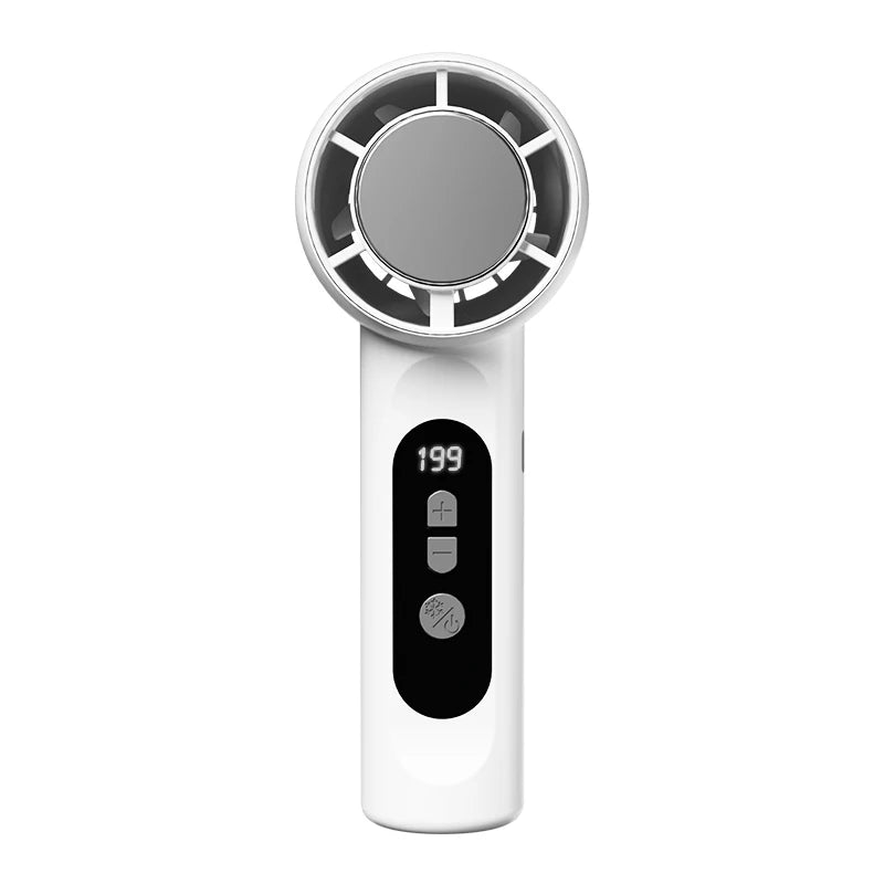 Rechargeable Ice Cooling Handheld Fan for Travel
