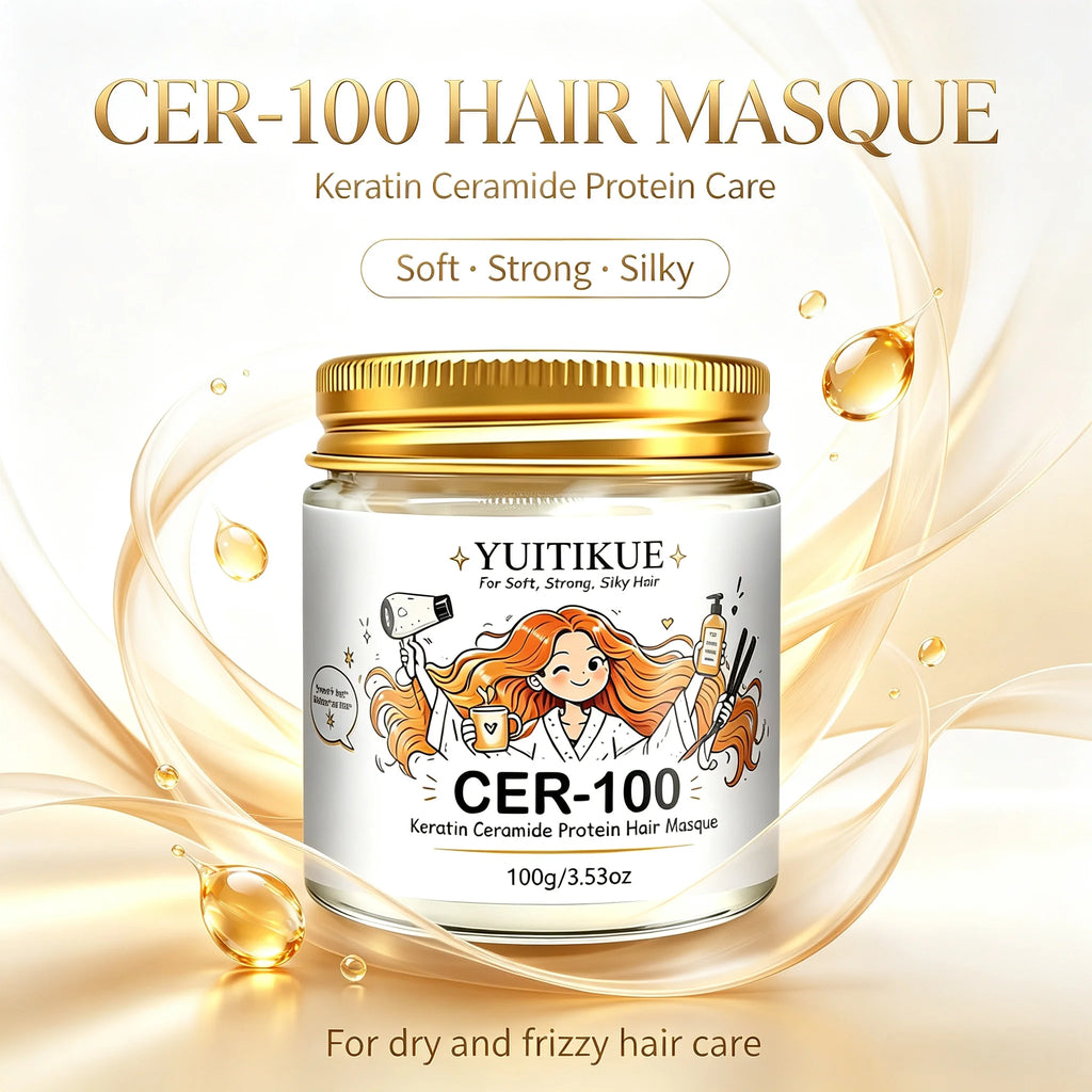 YUITIKUE CER-100 Keratin Ceramide Hair Mask Deep Conditioning Treatment