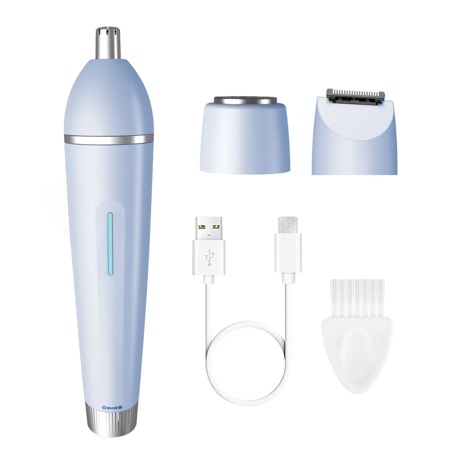 3-in-1 Waterproof Electric Hair Trimmer for Women - 20