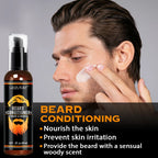 Beard Wash and Conditioner Grooming Kit for Men