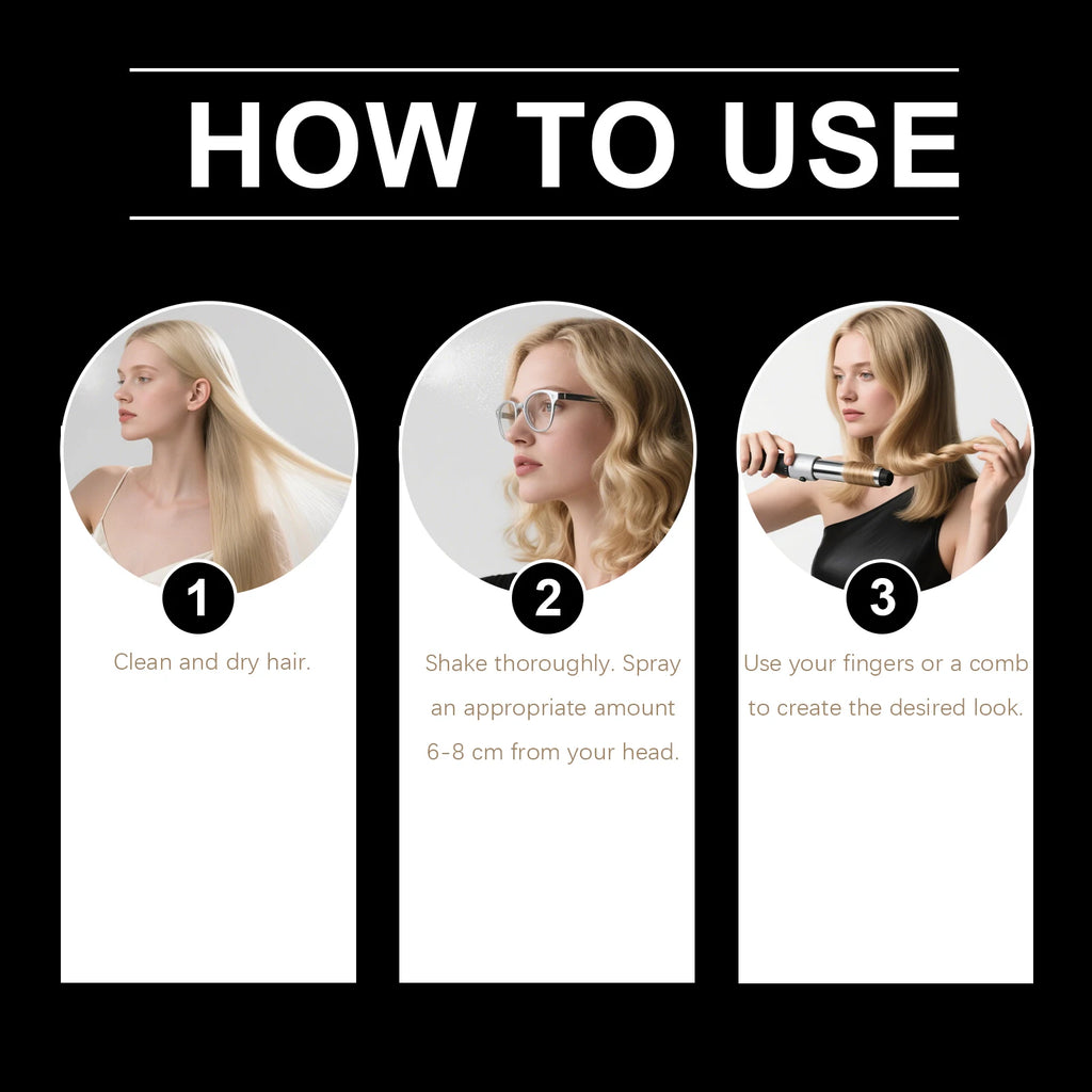 Sea Salt Texturizing Spray for Voluminous Beach Waves