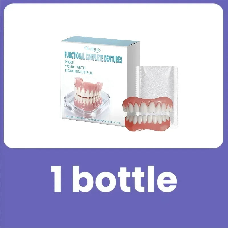 Instant Silicone Veneer Dentures for a Confident Smile - 19