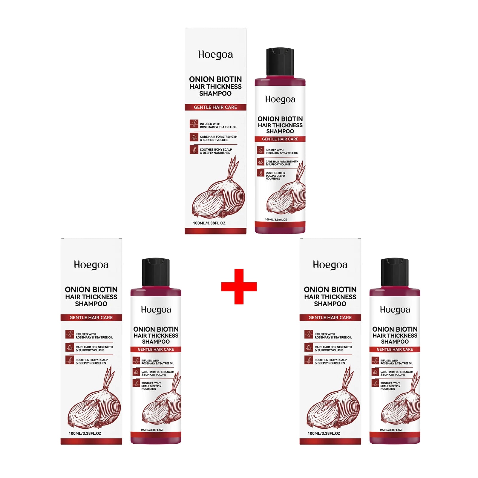 Onion Biotin Volumizing Shampoo for Hair Growth and Thickness - 17