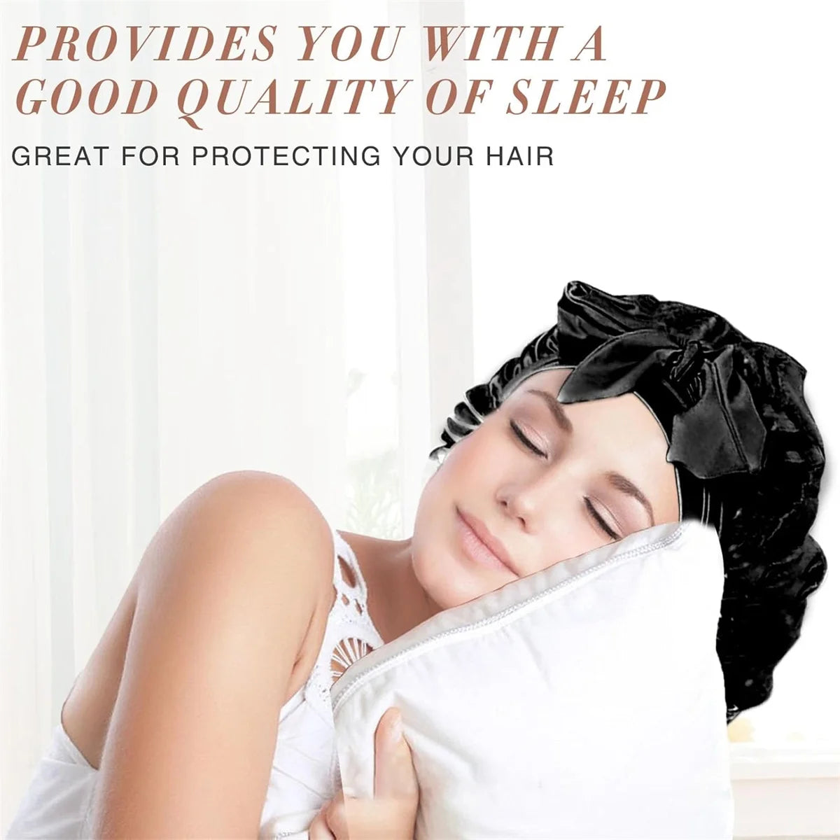 Rinse Free Braid Shampoo and Foam Mousse Set with Nightcap - 17