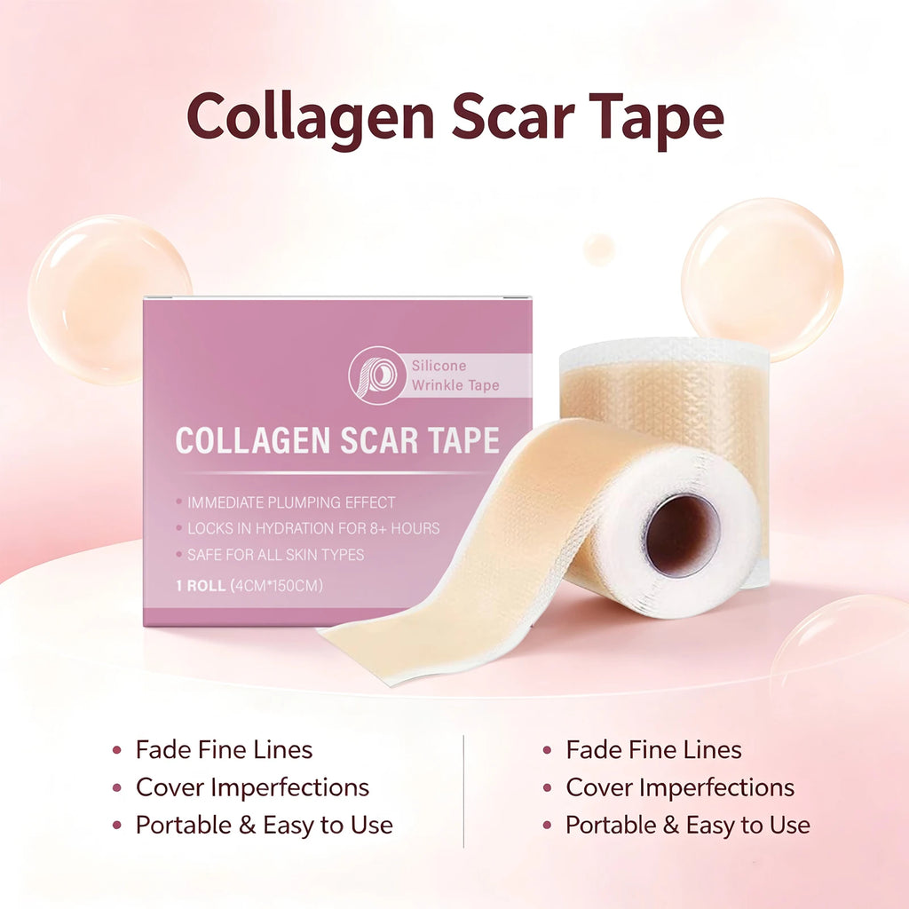 Silicone Collagen Scar Tape for Fine Lines and Wrinkles