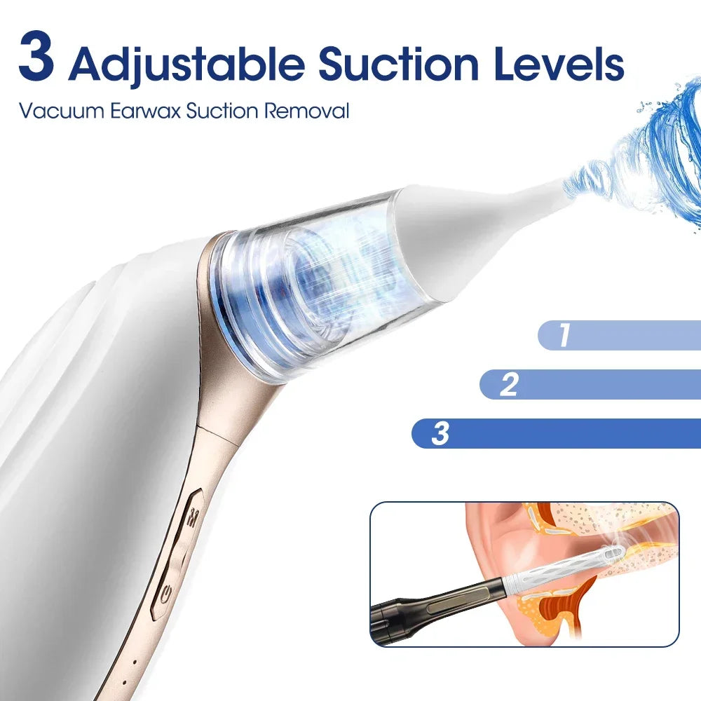 Electric Earwax Removal Vacuum Tool - 3