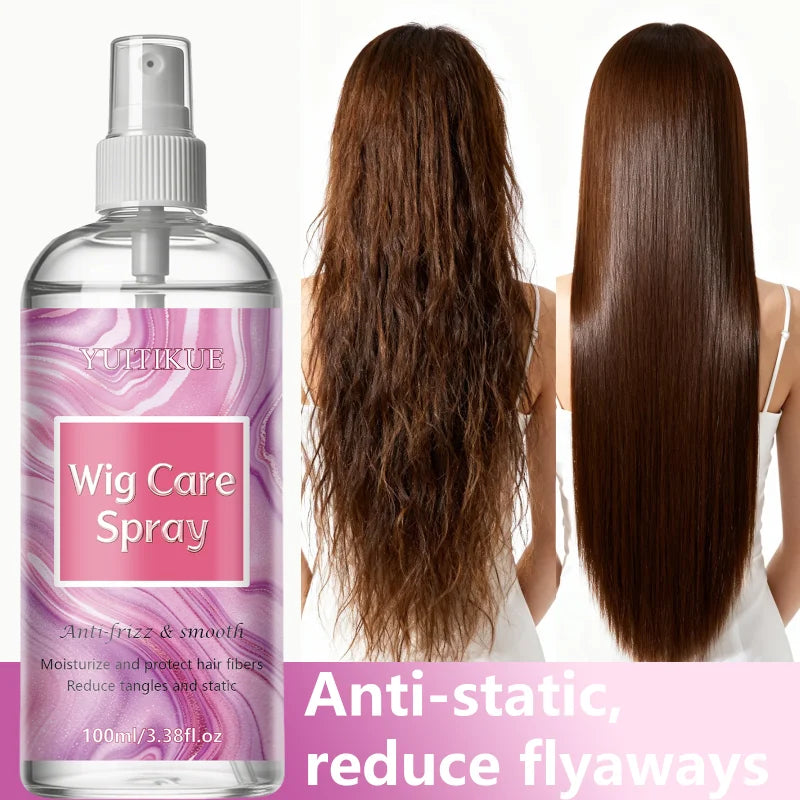 100ml Synthetic and Human Hair Wig Conditioning Detangling Spray - 3