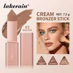 Cream Bronzer Stick for Seamless Face Contouring