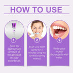 Intense Whitening Toothpaste for Stain Removal and Sensitive Teeth