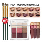9-Color Eyeshadow Palette with Makeup Brush