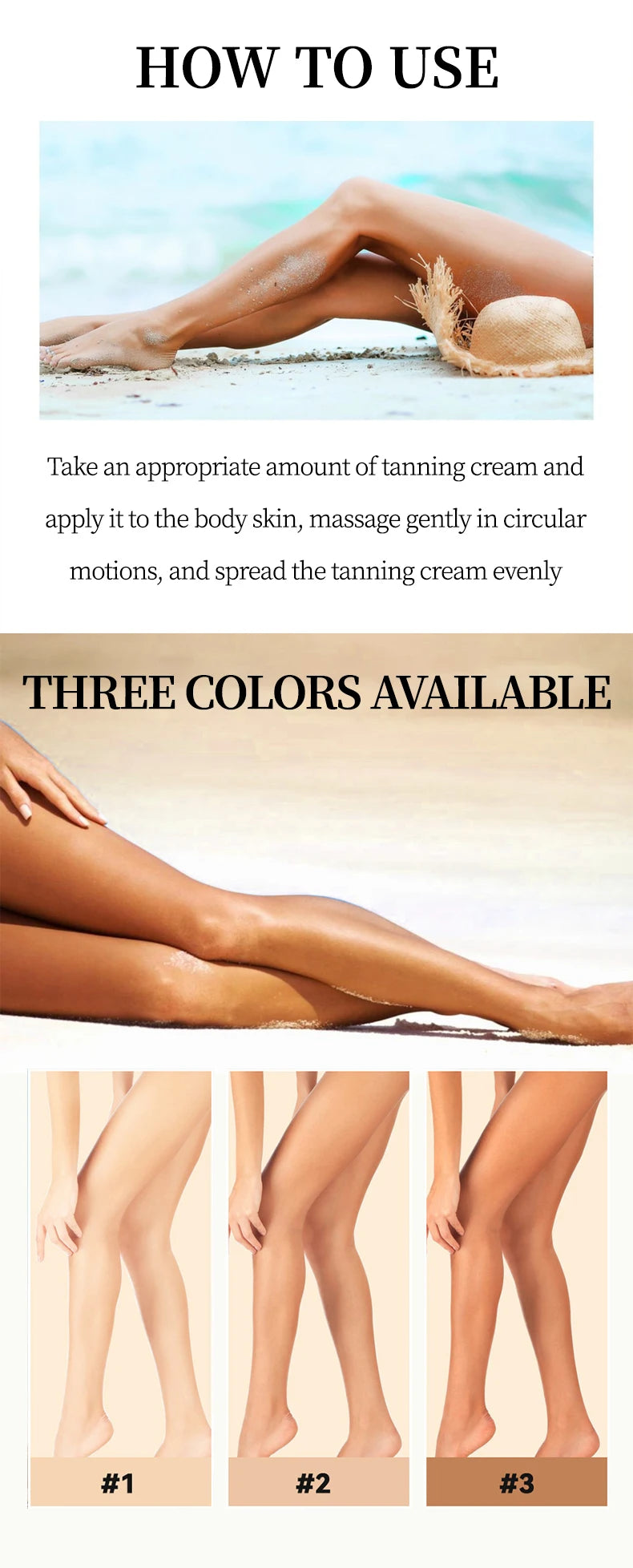 O'CHEAL Leg Makeup Concealer Waterproof Airbrush Finish Foundation
