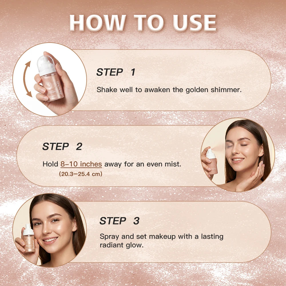 Luminous Setting Spray for Hydrating Dewy Makeup Finish - 11